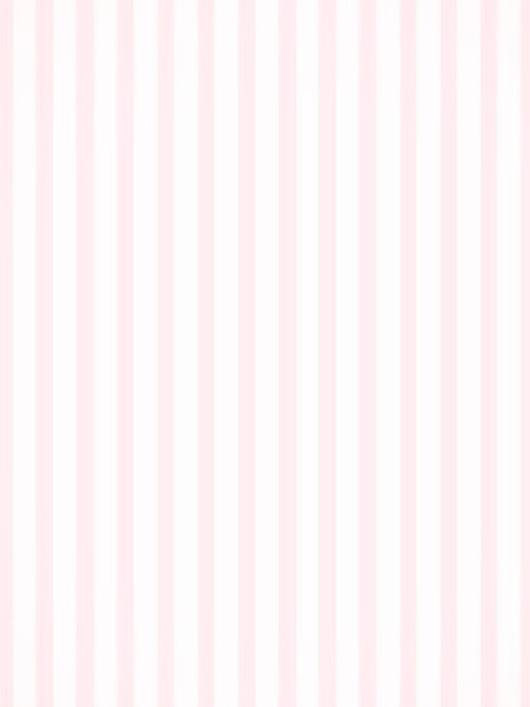 Coquette Iconic Pink Stripes Pattern Notebook iPhone Case