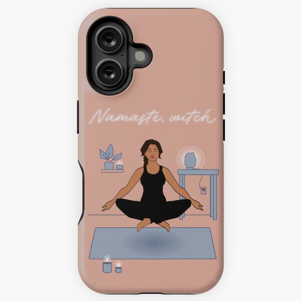 Vista previa del artículo con la obra «Namaste, bruja», diseñado y vendido por MizticaHouse.