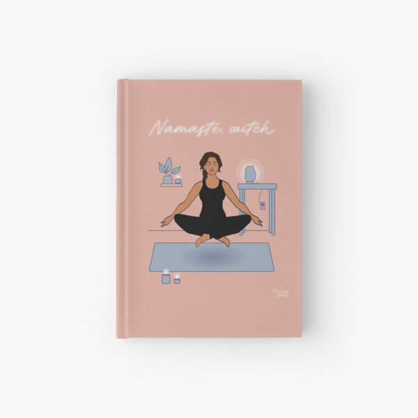 Vista previa del artículo con la obra «Namaste, bruja», diseñado y vendido por MizticaHouse.