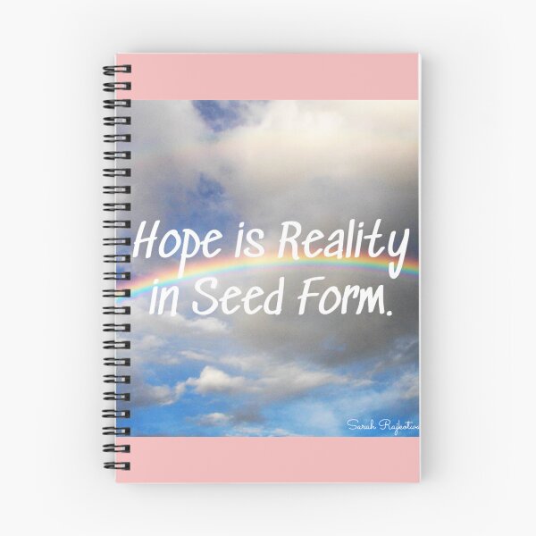 Item preview, Hope Inspirational Quote Rainbow Positive Affirmation designed and sold by Sarah  Rajkotwala.