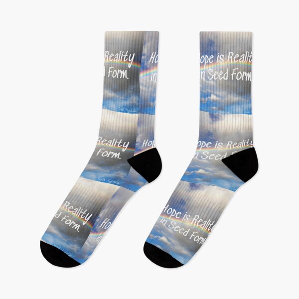 Item preview, Hope Inspirational Quote Rainbow Positive Affirmation designed and sold by Sarah  Rajkotwala.