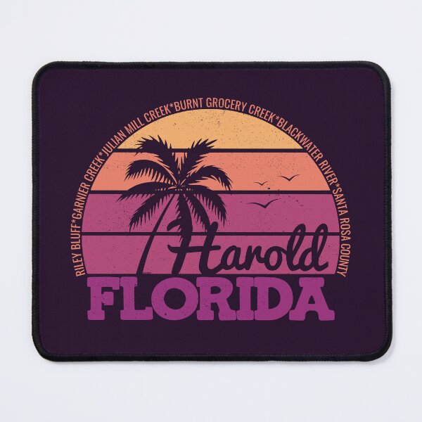 Item preview, Harold Florida Retro Sunset Local Pride Logo designed and sold by CRHPOD20.