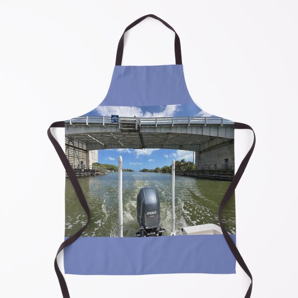 Item preview, Boating Under The Bridge at Haulover Canal designed and sold by Easley-Does-It.