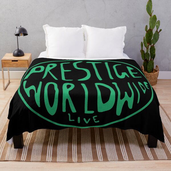 Item preview, Prestige Worldwide Logo – Funny Step Brothers Design for Will Ferrell Comedy Fans designed and sold by Design Atlas.