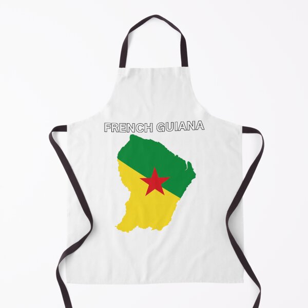 Item preview, French Guiana Flag Map Design designed and sold by atomstartup.