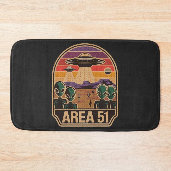 Item preview, Area 51 Patch with UFO Aliens Sunset Cactus designed and sold by Wild-Neptune.