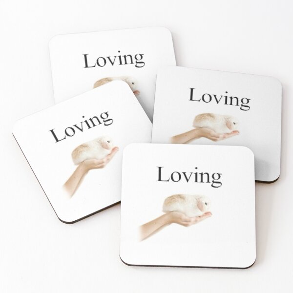Item preview, Cute "Loving" Bunny Button designed and sold by Lovely Buny Shop.