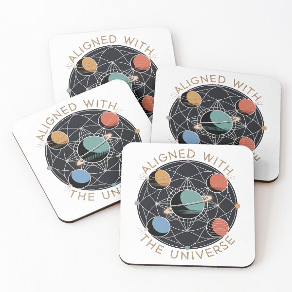 Item preview, Aligned with the Universe – Cosmic Geometric Planetary designed and sold by Zanigold.