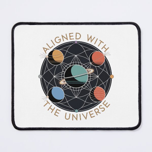 Item preview, Aligned with the Universe – Cosmic Geometric Planetary designed and sold by Zanigold.