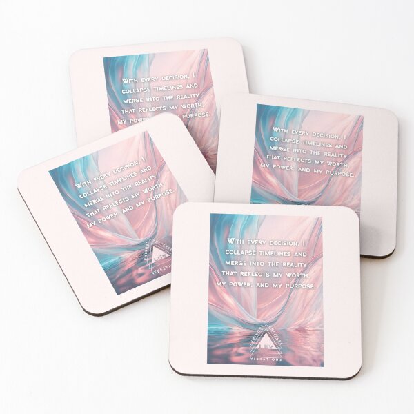 Item preview,  Ethereal Flow Over Water – Manifestation Art with Empowering Affirmation designed and sold by LUV963.