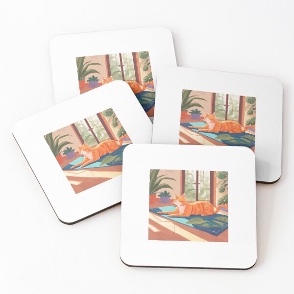 Item preview, Gato tranquilo en zen designed and sold by Pamoji3.