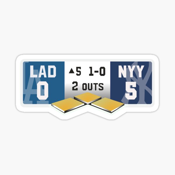 Artikel-Vorschau von 2024 Top of the Fifth Scorebug, designt und verkauft von raijuto.