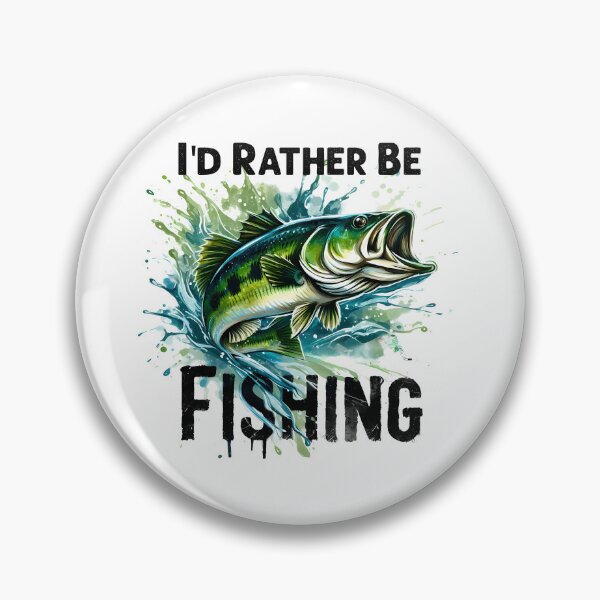 Item preview, I'd Rather Be Fishing – Vintage Fisherman Graphic designed and sold by INFINITESTYLES5.