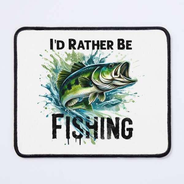 Item preview, I'd Rather Be Fishing – Vintage Fisherman Graphic designed and sold by INFINITESTYLES5.
