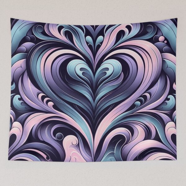 Item preview, Muted Heart Vibes designed and sold by DesignzByJai.