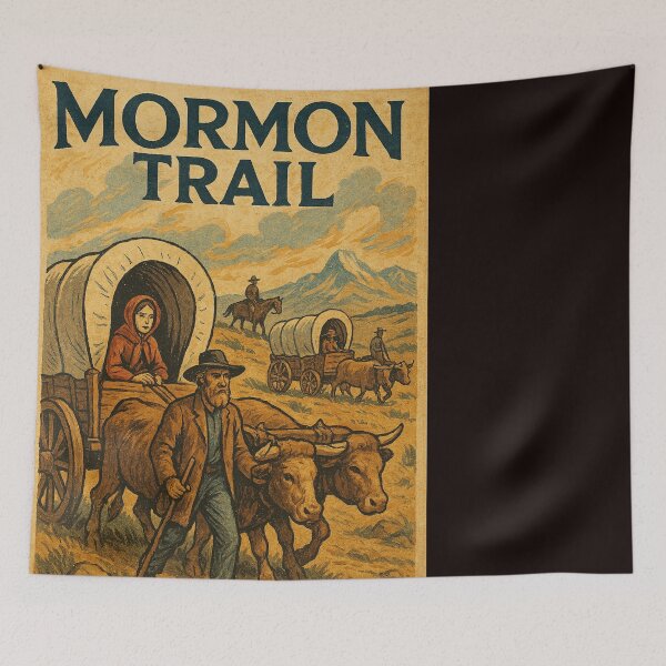 Item preview, Mormon Trail with Wagon Train designed and sold by Places On Earth.