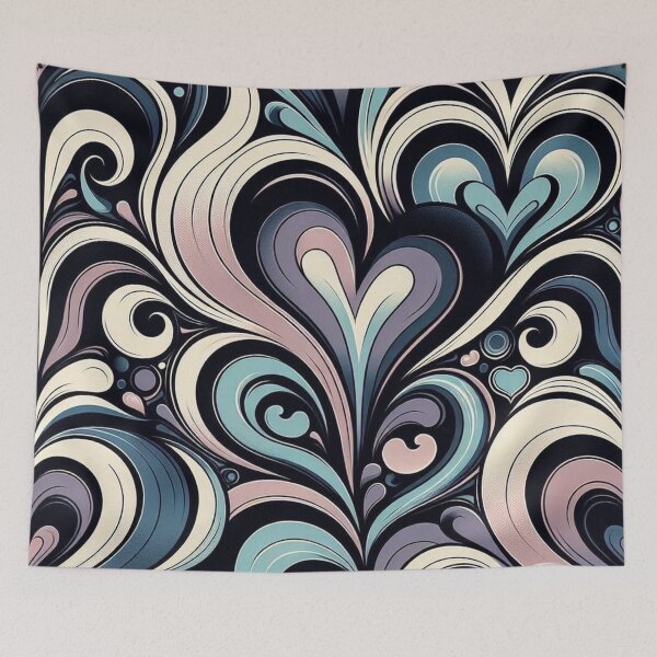Item preview, Cosmic Heart Grooves designed and sold by DesignzByJai.