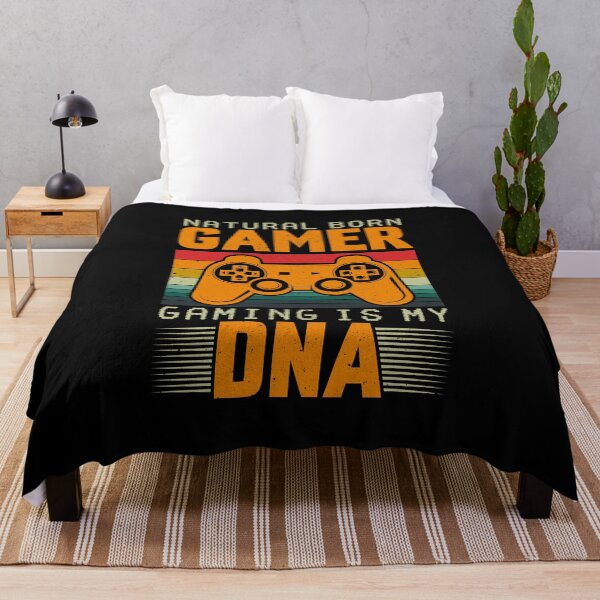 Item preview, Natural Born Video Gamer Classic Retro Gamer Art designed and sold by Back2Collage.