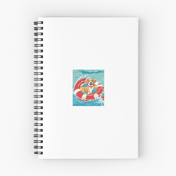 Item preview, Dog With Life Preserver designed and sold by Pamoji3.