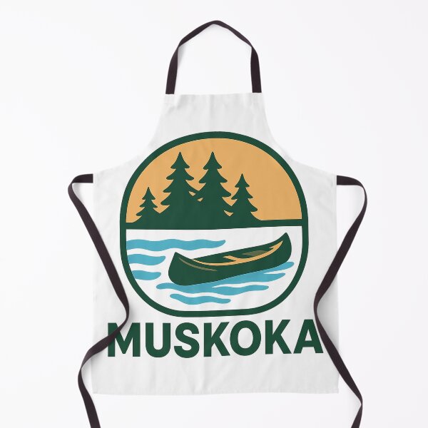 Item preview, Cabaña del lago Muskoka, paisaje norte designed and sold by WatersideClothing.