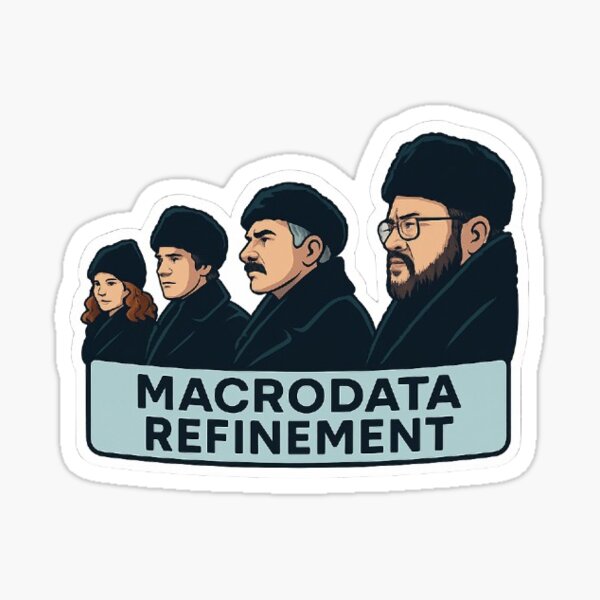 Item preview, Trennung des Macrodata-Verfeinerungsteams designed and sold by Hoops and Movie Sticks.