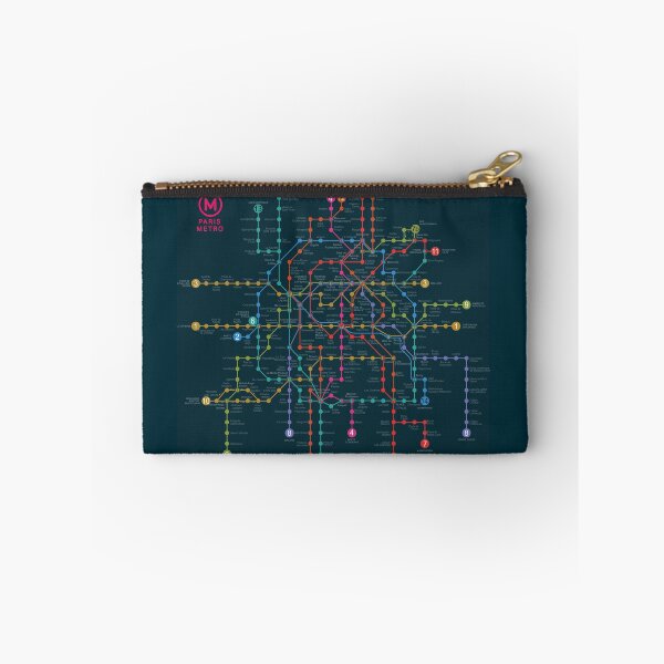 Item preview, Paris Metro Map • Dark designed and sold by abbazabba.