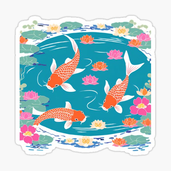 Item preview, Tranquil Koi Pond Serenity designed and sold by Stolor.