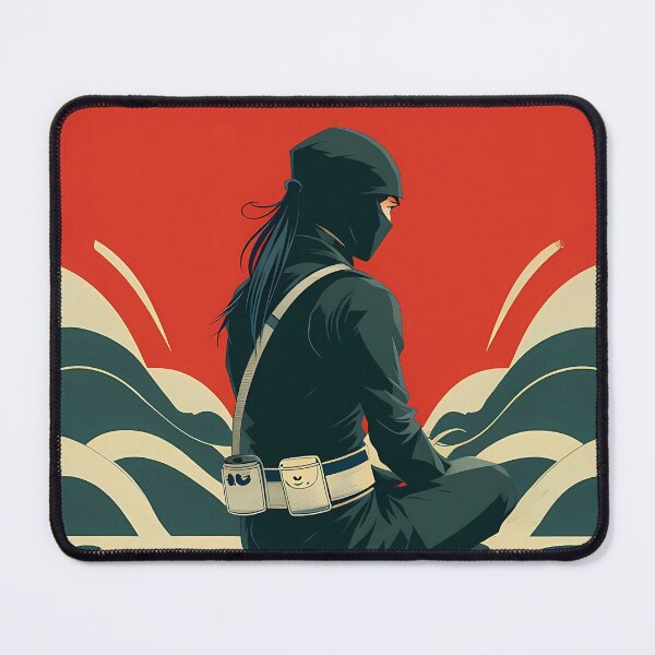 Item preview, Mysterious Ninja – Minimalist Art designed and sold by Dino-Lune.