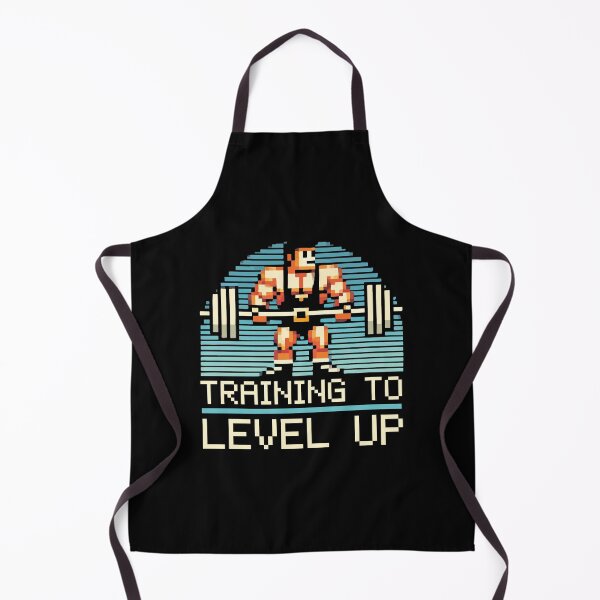 Item preview, Level Up Video Game Gamer Gym Workout Gaming Fitness Lifting designed and sold by chantastical.