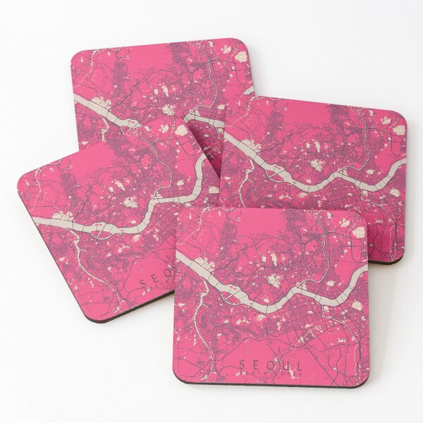 Item preview, Seoul City Map of South Korea - Blossom designed and sold by deMAP.