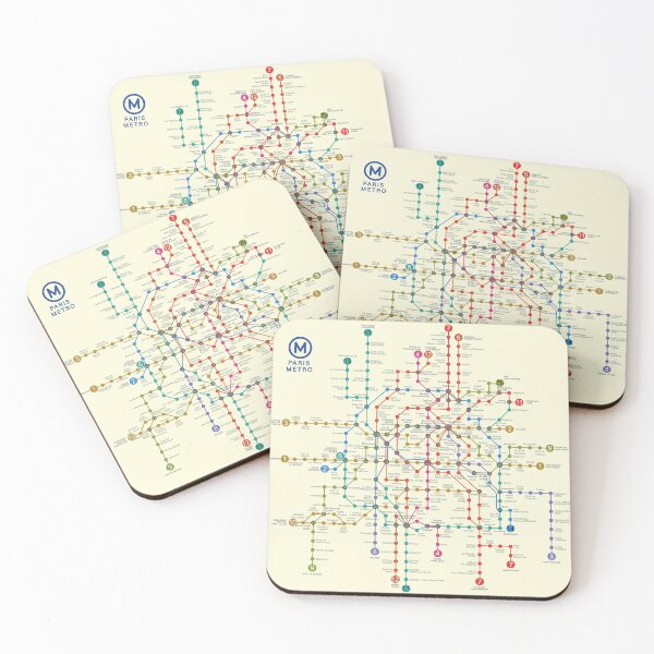 Item preview, Paris Metro Map • Light designed and sold by abbazabba.