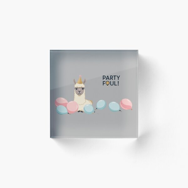 Artikelvorschau, Partylama - Party Foul entworfen und verkauft von LOLThreads.