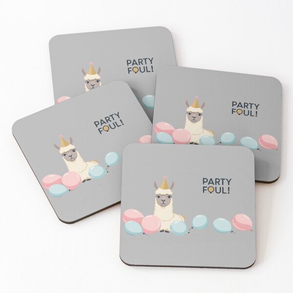 Item preview, Party Llama - Party Foul designed and sold by LOLThreads.