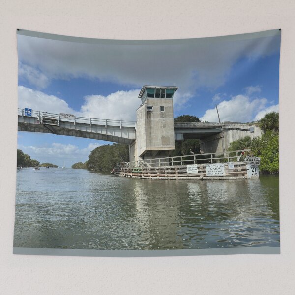 Item preview, Bridge and Tower at Haulover Canal designed and sold by Easley-Does-It.