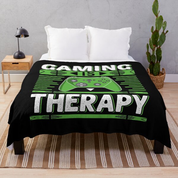 Item preview, Gaming Therapy Classic Retro Gamer Art designed and sold by Back2Collage.