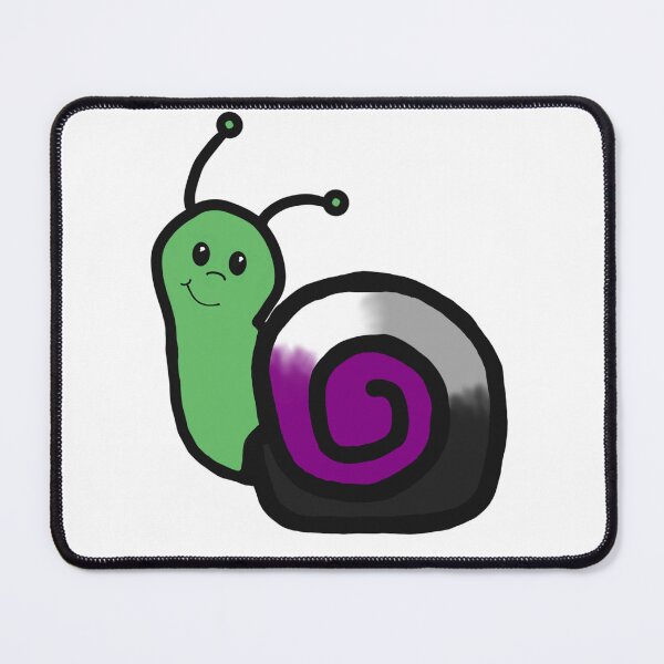 Item preview, Asexual | Ace Pride Snail designed and sold by cjo582.