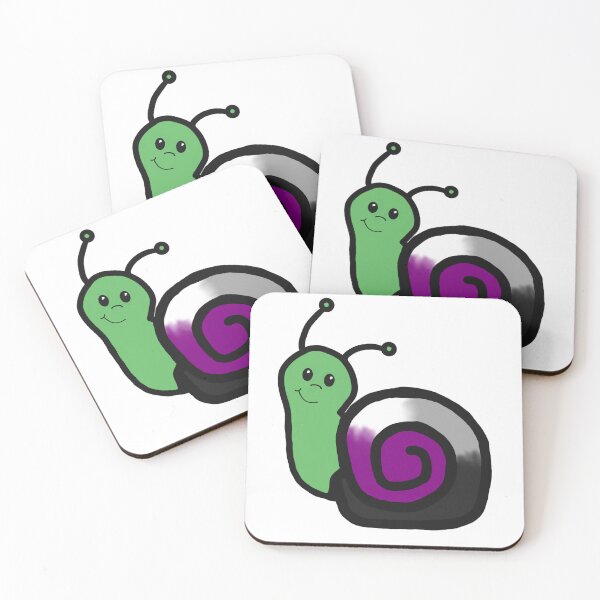 Item preview, Asexual | Ace Pride Snail designed and sold by cjo582.