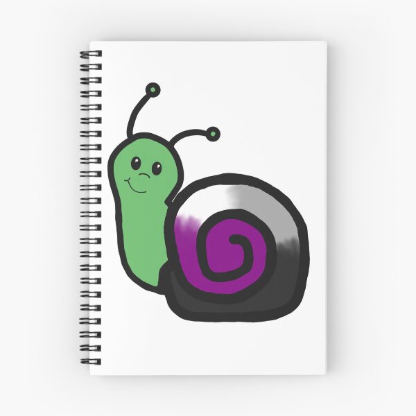 Item preview, Asexual | Ace Pride Snail designed and sold by cjo582.