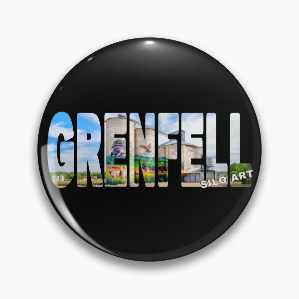 Item preview, GRENFELL Silo Art - New South Wales Australia Country Silos designed and sold by Adam Gormley.
