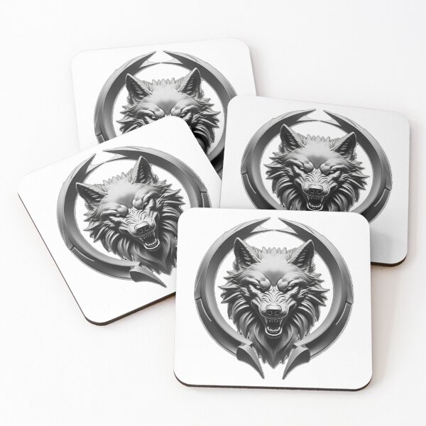 Item preview, "Alpha Instinct – Fierce Wolf Emblem" designed and sold by SoulFlex.