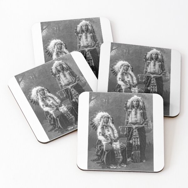 Item preview, Sioux Warriors – Timeless Portrait from 1900 by J.A. Anderson designed and sold by Daniel Hagerman.
