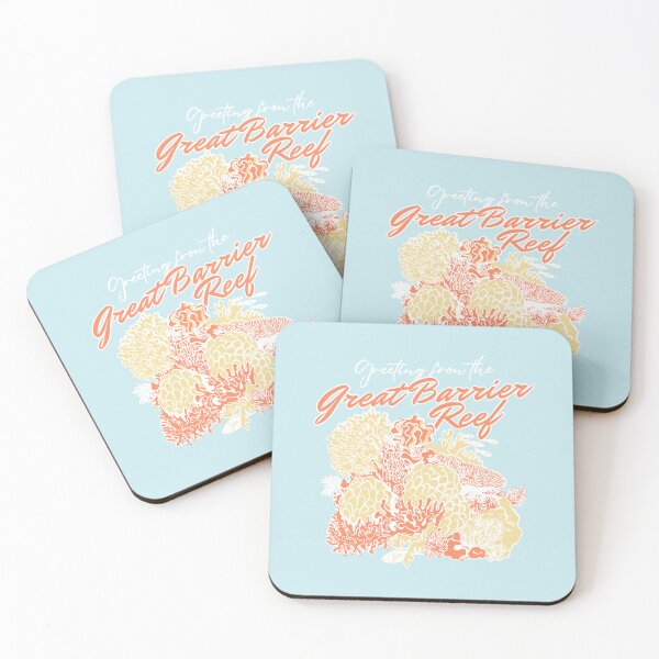 Item preview, Greetings from the Great Barrier Coral Reef  designed and sold by Stickers by @molllyclare.