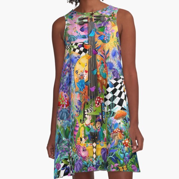 Item preview, Whimsical Alice Tea Party Jam ll by Juleez designed and sold by Juleez.