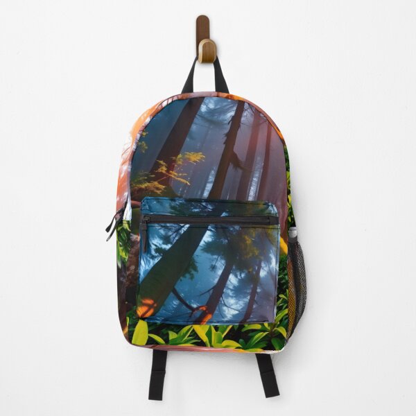 Item preview, Mystic Sunrise Forest AI Dreamscape designed and sold by nhk999.