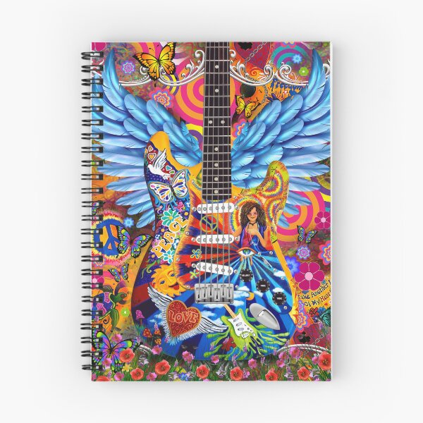 Artikelvorschau, Freiheit Rock Gitarre Hippie Kunst Frieden Liebe von Juleez entworfen und verkauft von Juleez.