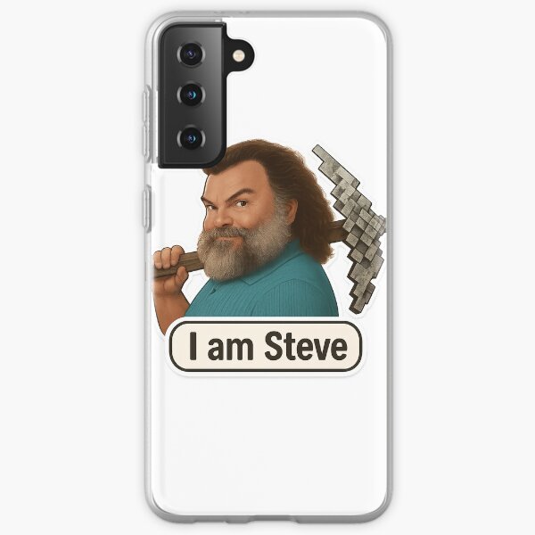 Item preview, Steve Minecraft Movie designed and sold by Hoops and Movie Sticks.