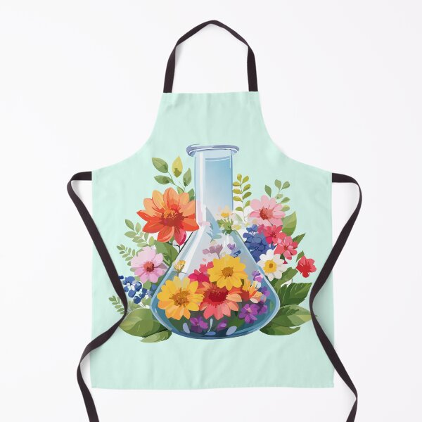 Item preview, Chemistry beaker with flowers designed and sold by Modern-Phantom.