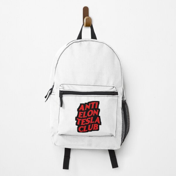 Item preview, Anti Elon Tesla Club red designed and sold by BrightNook.