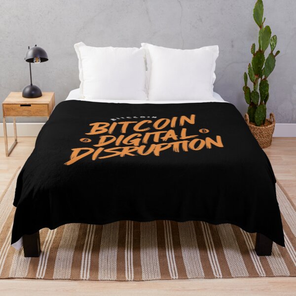 Item preview, Bitcoin Wildstyle Graffiti Tee | Crypto Art Streetwear designed and sold by RadDeck.