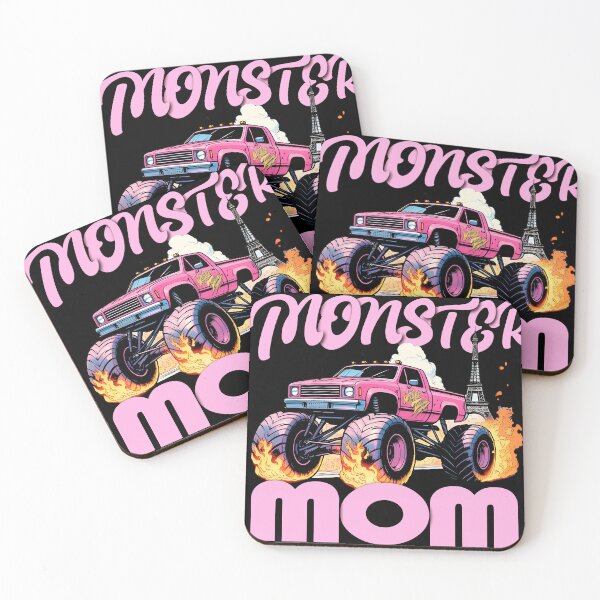 Item preview, Beautiful MOM MONSTER stickers for gift #6 designed and sold by UrbanTRIP.